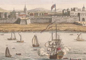 View of Fort St George at Madras, Robert Sayer, 1754. Rijksmuseum. Public Domain.