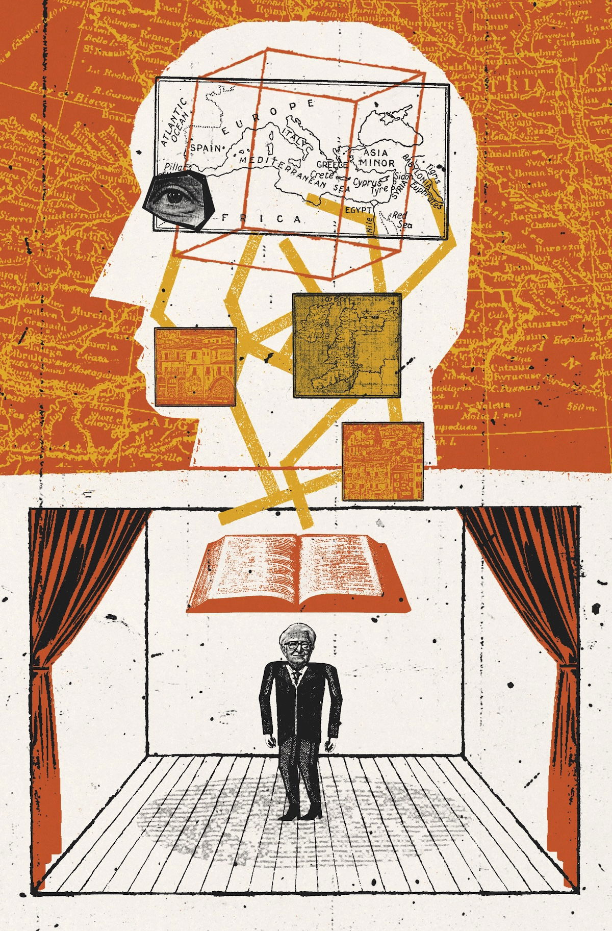 Fernand Braudel illustration © Ben Jones/Heart Agency.